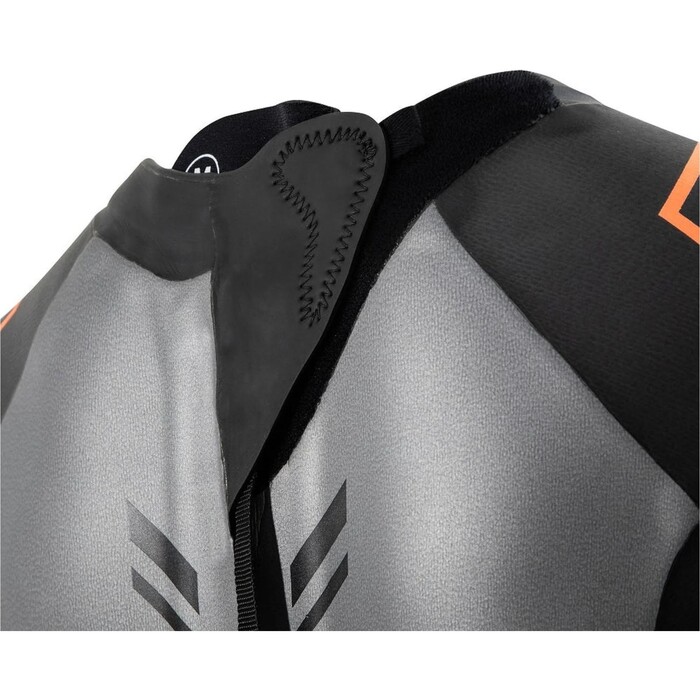 2024 ZONE3 Mnner Thermal Aspire Wetsuit WS22MTHRM101 - Black / Orange